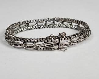 Sterling silver bracelet