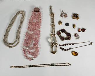 Vintage costume jewelry