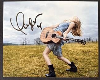 Taylor Swift signed photo