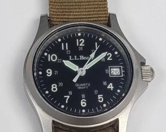 Vintage L.L. Bean quartz women's wristwatch