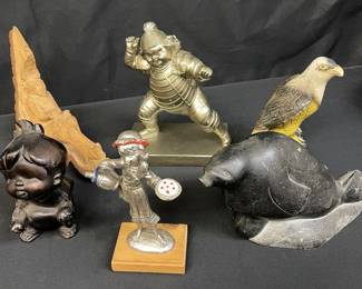 Group of vintage figurines