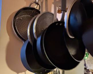 Assorted Non-Stick Cookware Set with Steamer Insert