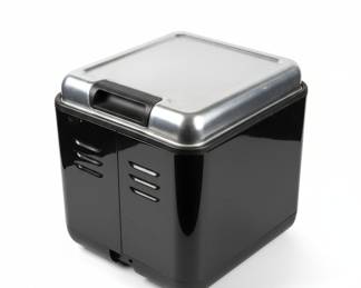 Black and Stainless Steel Bread Maker