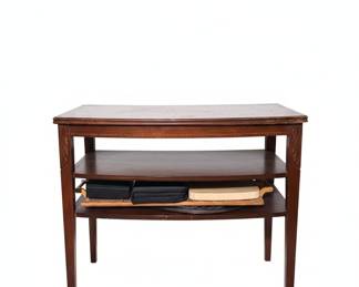 Victorian Style Side Chair with Upholstered Seat