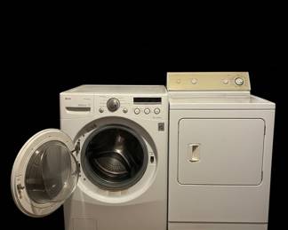 LG Front Load Washer and Maytag Electric Dryer