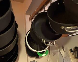 Assorted Non-Stick Cookware Set with Steamer Insert