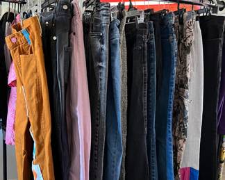 UK brands, vintage jeans, etc