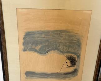 Purchased from artist Ben Shahn in 1960's