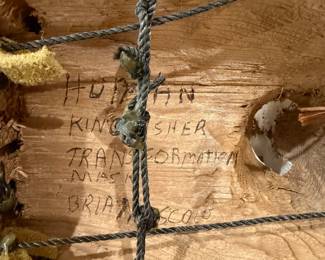 Northwestern Native American Master carver Brian Scow transformation mask