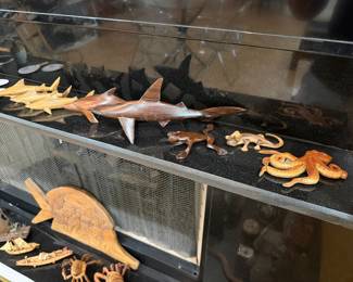 Wood Carvings from Kauai and other Pacific islands