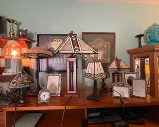 Desk lamp table lamp stained glass Tiffany style lighting