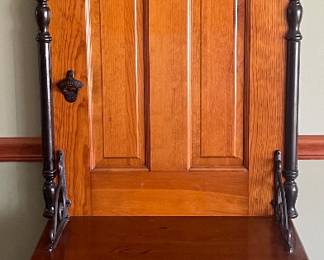 Up cycled door can be used as desk bar coffee station 