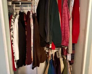 Dress clothes and holiday sweaters