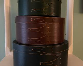 Nesting hat boxes