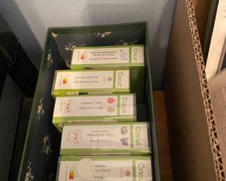 Cricut blades, dies, cutting supplies 