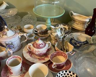 China, dish wares, England