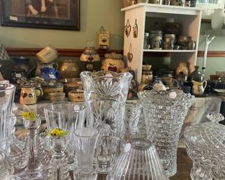 Crystal vases