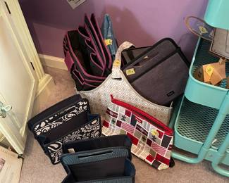 Thirty-one totes, bags
