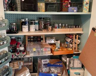 Craft box, craft supplies 