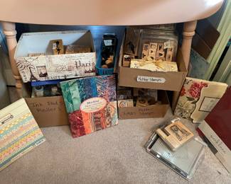 Stamps for crafts, card making supplies 