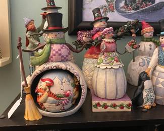 Jim Shore Snowman collection 