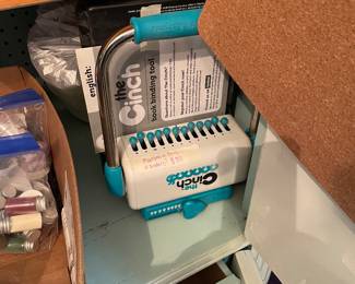 The Cinch book binding machine