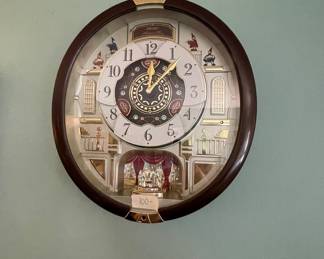 Wall clock Seiko Melodies in Motion