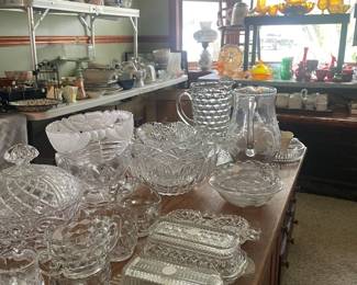 Crystal glass wares