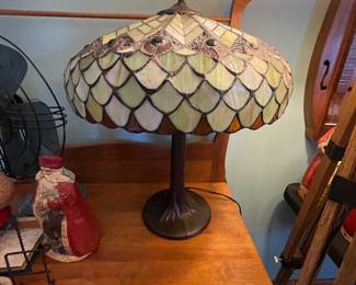 Stained glass lamp desk lamp