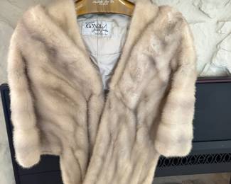 Beautiful mink stole.  Good condition not shedding.  