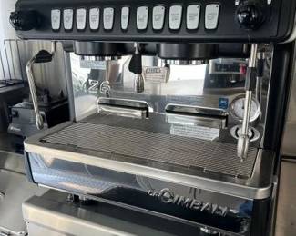 inside food and beverage cart/trailer