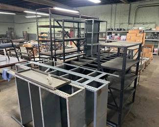 metal storage racks and shelving
