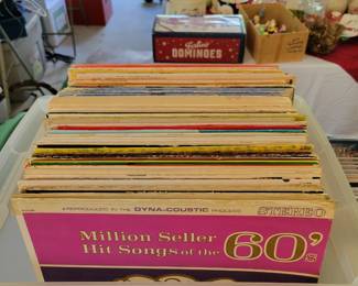 LP records, assorted