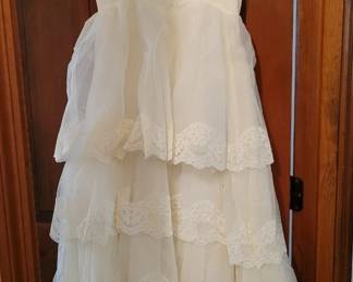 Vintage wedding gown