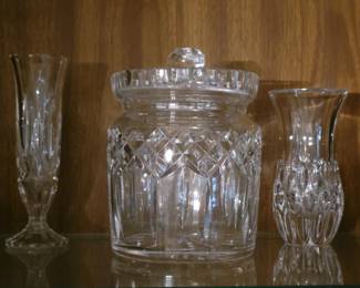 Waterford biscuit jar