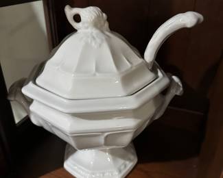 Soup tureens.....
