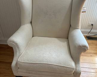 Upholstered armchair