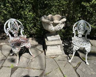 Outdoor furniture and decor.....