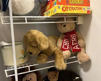 More games and stuffed animals