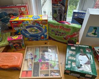More games and toys.......