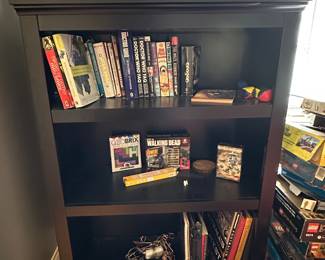 (3) black bookcases 31" x 12"D x 48"H - $50 each