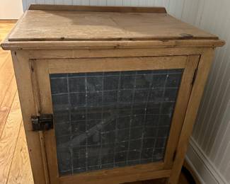 Pie safe 25"W x 17"D x 30"H - $50