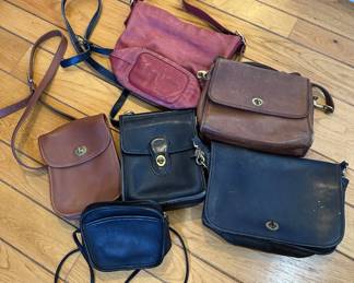 Vintage Coach purses......