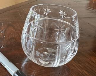 Waterford crystal snowflake votive candleholder