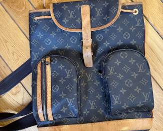 Faux Louis Vuitton backpack