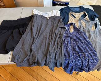Lululemon and Athleta women's clothing