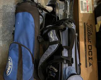 Kids clubs and bags