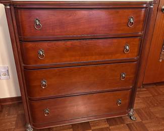 Bombay Company tall chest of drawers
