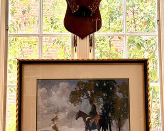 19th c England - William Gaunt original watercolor