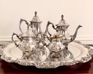 Silver Plate Tea Service